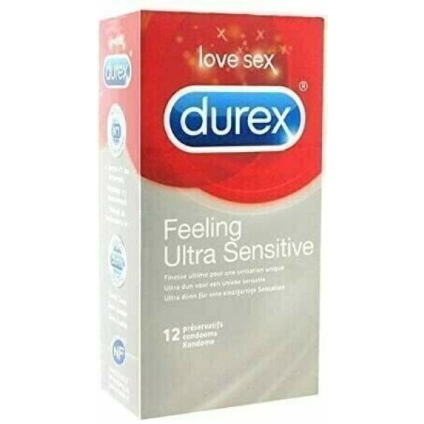 Durex Preservativi Ultra Sensitive 12 pezzi