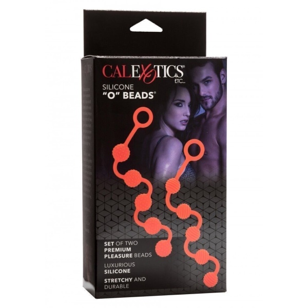 Perline Anali In Silicone Morbido Arancio - immagine 3