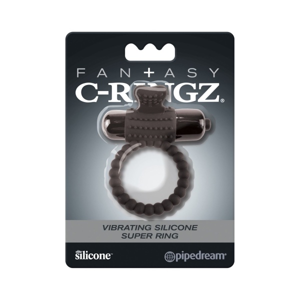 Anello Super Vibrante Fantasy C Ring Nero - Image 3