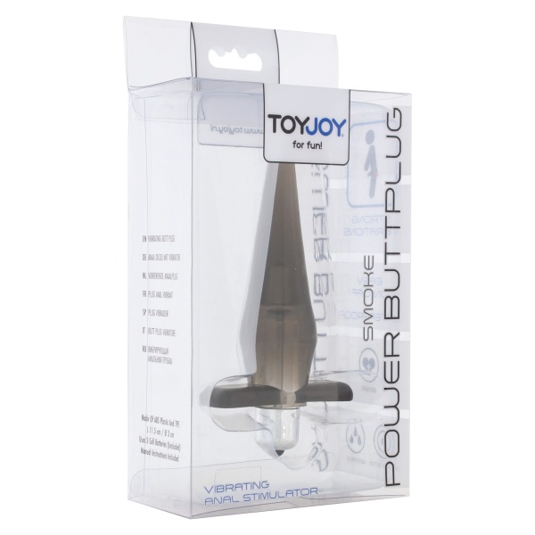 Power Buttplug Stimolatore Anale Grey - immagine 3
