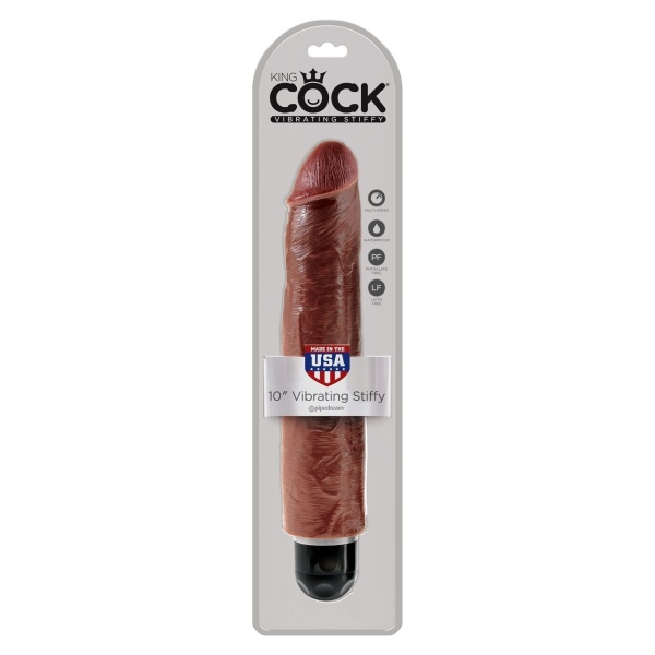 King Cock Vibrating Stiffy 10 inch - Image 3